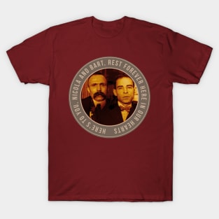 Sacco & Vanzetti Engraving Tribute T-Shirt